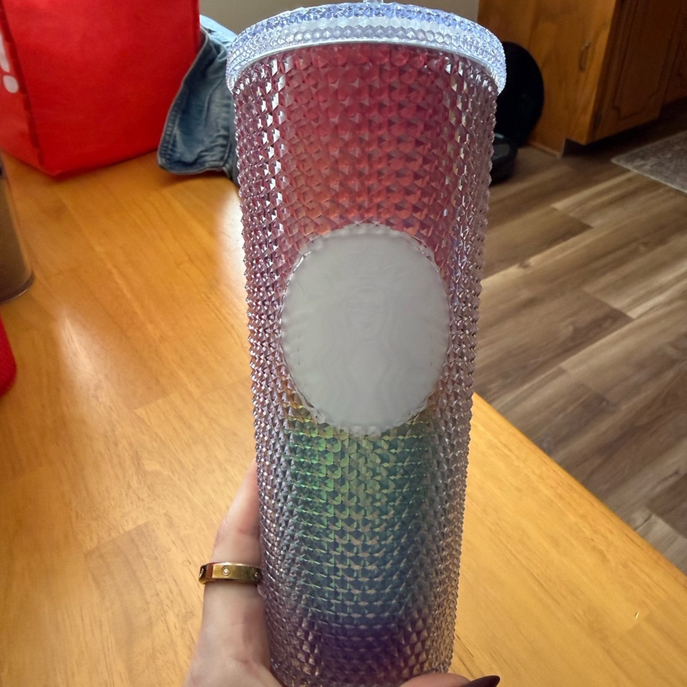 Starbucks 2020 Rainbow Pride Iridescent Studded Tumbler
